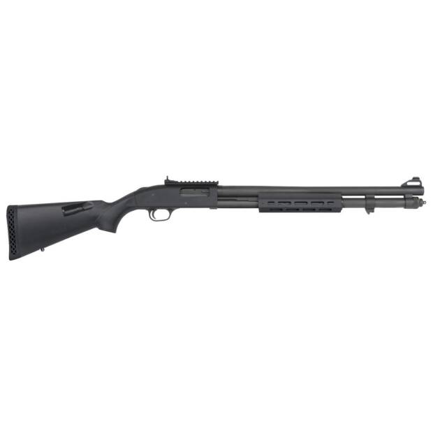 MOSSBERG 590A1 - kal.12/76 - lufa 470mm - XS Ghost Ring - parkeryzowana