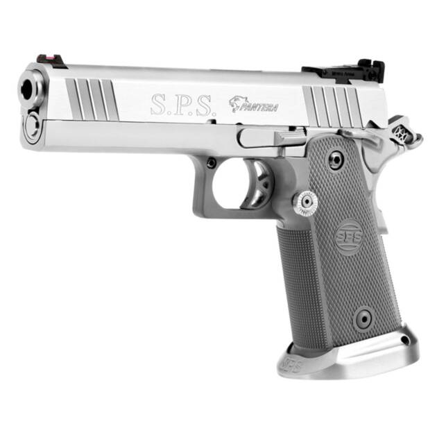 Pistolet SPS Pantera Chrome GMC - kal.9x19 - Pantera Blanca Hard Chrome R - kat. B5 - Hiszpania