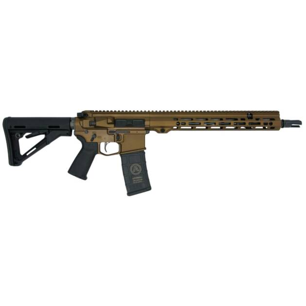 Karabinek samopowtarzalny - Antreg ARS M4s 14,5" MID M2 - Midnight Bronze - .223Rem. - Czechy - B5