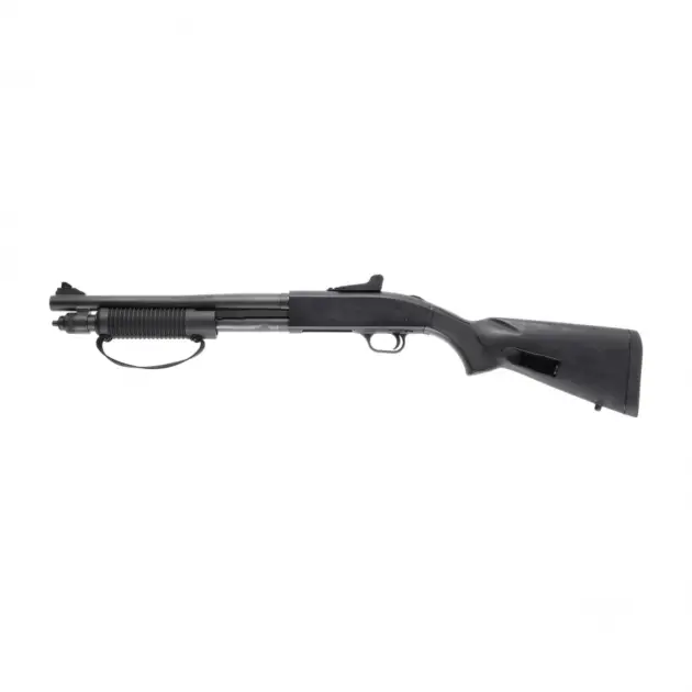 Strzelba powtarzalna MOSSBERG 590A1 CLASS III - kal.12/76 - lufa 14,4" - Ghost Ring - parkeryzowana - 4SS - C1 - USA